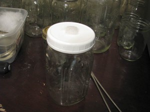 couvercle polyfil pour la culture de mycélium